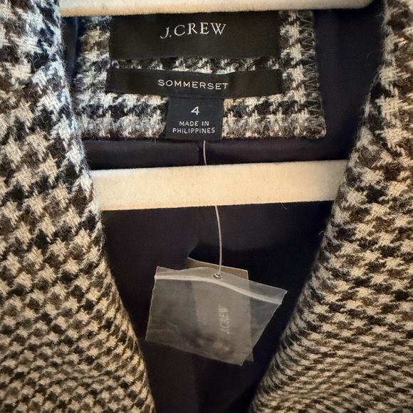 New J Crew Sommerset Blazer houndstooth Blazer 100% English wool - Picture 4 of 7